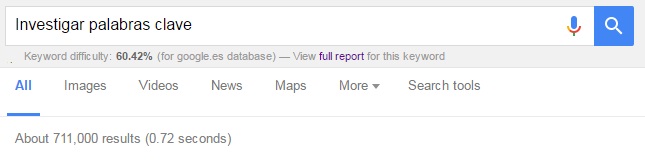 investigar palabras clave SEO